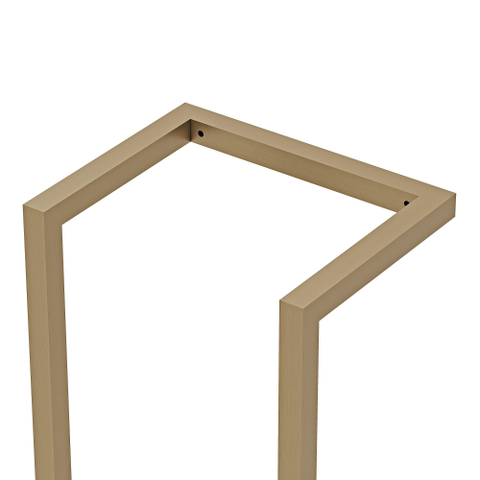 Fortifura Calvi Handdoekrek - 95x25x20cm - PVD - geborsteld messing (goud) SW890764