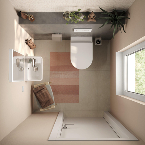 Hansgrohe AddStoris Q handdoekhaak enkel - mat wit SW651158