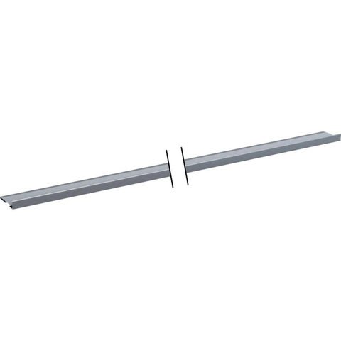 Geberit collector profiel douchewandgoot - 114cm willekeurig in te korten - geborsteld rvs 0700344