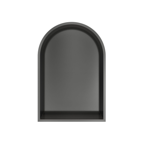 Hotbath &MORE Inbouwbox of inbouwnis Toogmodel - 30x45x10cm - PVD - geborsteld gunmetal (antraciet) SW1246510