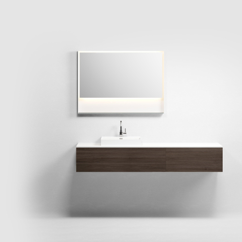 Clou Wash Me lavabo 50x42x8cm sans bonde Céramique Blanc SW440839