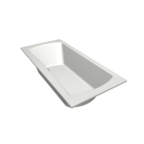 Xenz Robijn Baignoire duo - 190x90x48 - bonde Centrale - acrylique - blanc SW378332