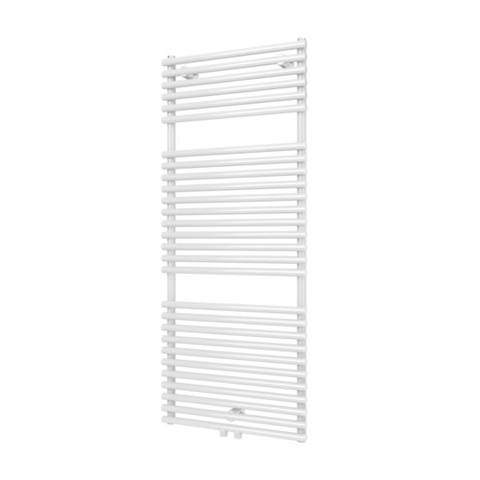 Plieger Florian Nxt M radiateur design simple horizontal avec raccordement central 1216x500mm 646W blanc 7255395
