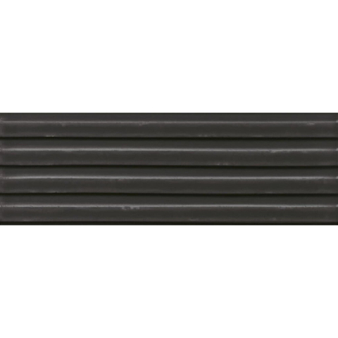 ÉCHANTILLON Terravito Ornato Revêtement mural céramique - 10x30,5cm - 8,6mm - Anthracite SW1412161