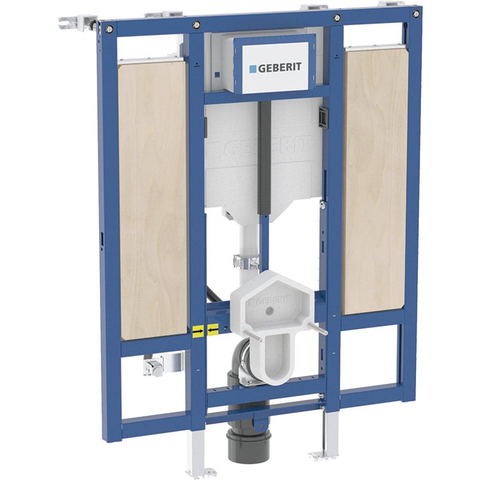 Geberit Duofix wand-wc - 112cm sigma - 12cm wc hoogte verstelbaar armsteun - blauw SW1237249