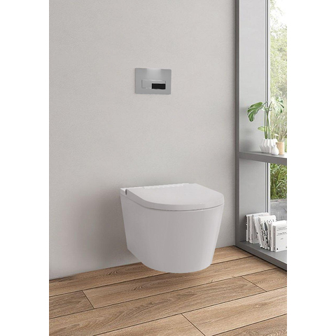 QeramiQ Luma douche-wc – verwarmde zitting & föhn – glans wit SW1247816