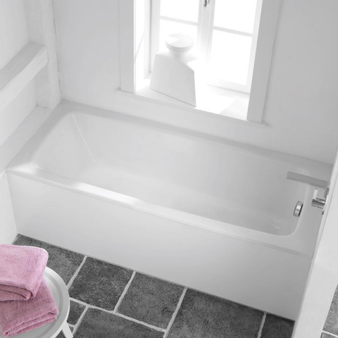 Kaldewei Cayono baignoire acier émaillé rectangulaire 170x75x41cm blanc 0342719