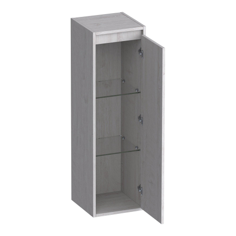 BRAUER Adore armoire de salle de bains - 120x35x35cm - avec 1 porte sans poignée ouvrant à droite Forest Seashell SW1198193