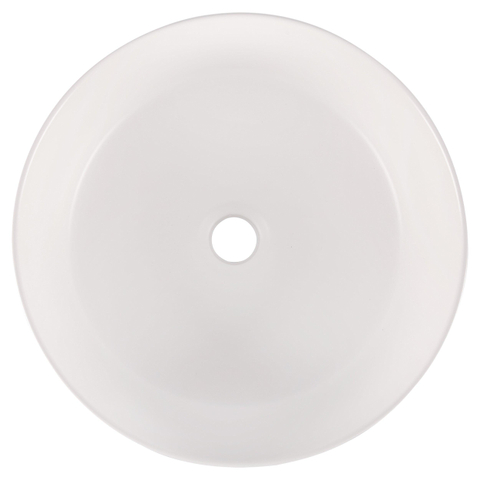 Differnz MIRA Vasque à poser - 36x12cm - céramique - vert/blanc SW1236914