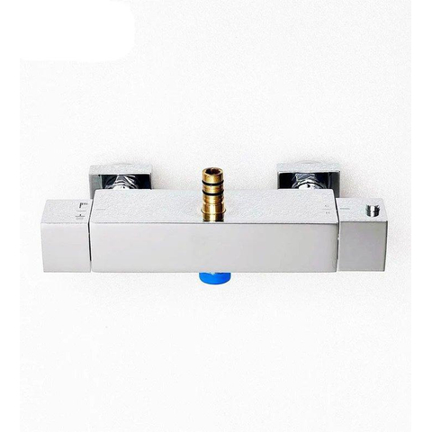 Hotbath Bloke thermostaat opbouw Q016 chroom OUTLETSTORE STORE42197