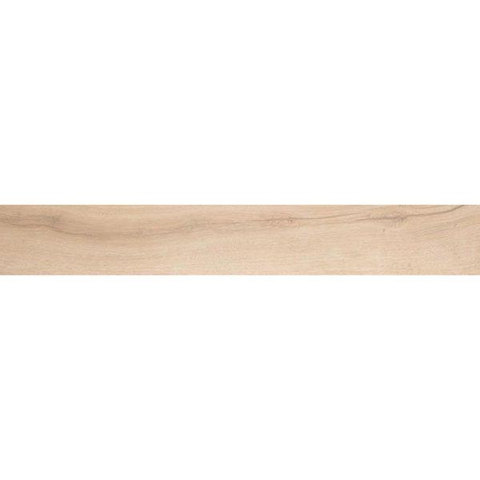 ÉCHANTILLON Ceralto Elmira Wood Carreau de sol et de mur 27x180cm 9.5mm rectifié R10 grès cérame Miele Honey SW976441