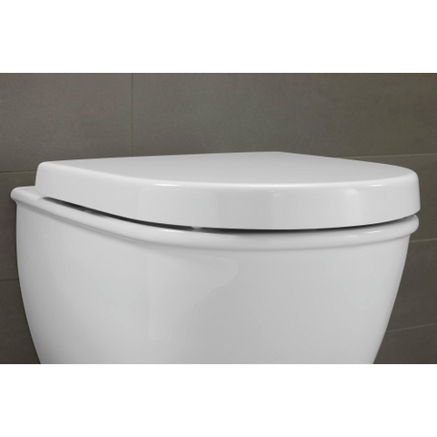 Duravit Darling New Wandcloset - diepspoel - rimless - 37x54cm - wit SW54082