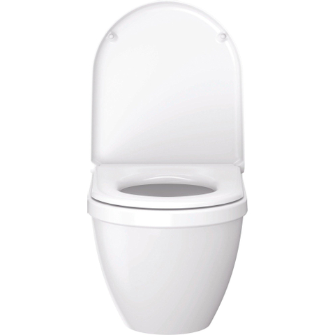 Duravit Starck 3 Wandcloset - 48.5x36cm - diepspoel - zonder zitting - compact - glans wit 0314161