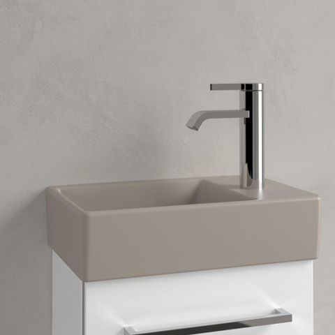Villeroy & Boch Avento fontein - 36x22cm L - 1 kraangat - zonder overloop CeramicPlus - almond (beige) SW1148706
