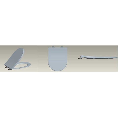 Wiesbaden Shade slim toiletzitting softclose en quick release glans wit OUTLETSTORE STORE36690