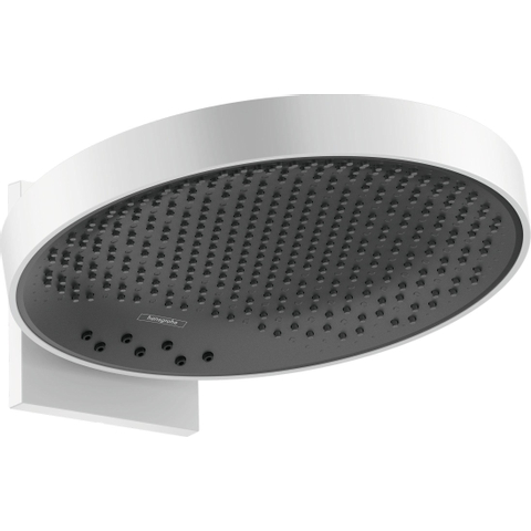 Hansgrohe RainFinity PowderRain - hoofddouche 360 - 3jet - met douchearm 10-30° verticaal kantelbaar - diameter 36cm - mat wit SW358868