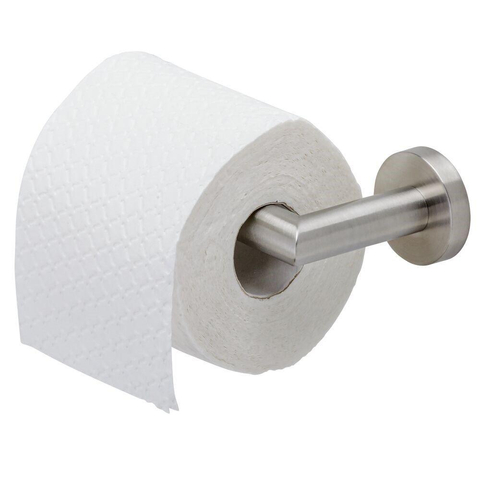 Geesa Nemox Stainless Steelclosetrolhouder - zonder klepRVS - Toiletrolhouder / Reserverolhouder RVS - geborsteld 0653457