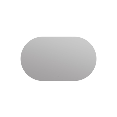 Arcqua Oval miroir – ovale – 120 x 70 cm – LED indirecte tout autour – chauffage de miroir – Naturel SW1223206