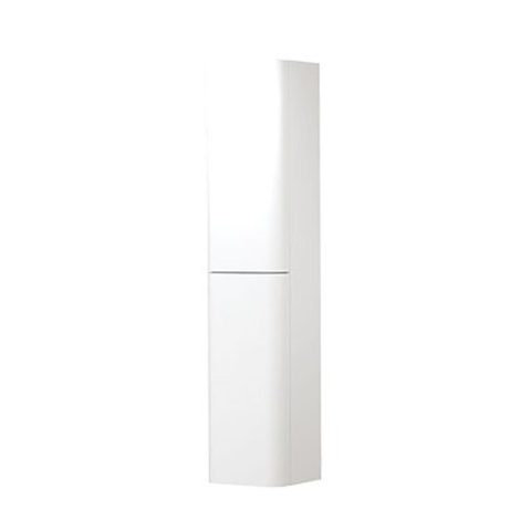 INK Concept R Hoge Kast - 35x35x169cm - 2 deuren - afgeronde hoeken - tbv grepen - rechtsdraaiend - mat wit SW1405523