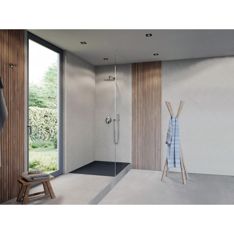 Duravit Sustano Douchebak - 140x90x3cm - Rechthoek - DuraSolid - mat antraciet SW813722