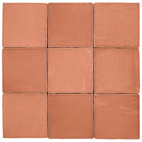 ÉCHANTILLON Ceralto Nordico Line Carrelage mural 13x13cm 8.5mm pâte blanche Coral SW914429