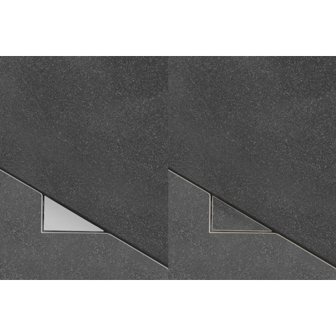 Easy Drain S line caniveau de douche 90cm avec grille zero pour carrelage GA36776
