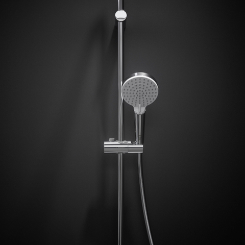 Hansgrohe Crometta Vario - handdouche - ecosmart - met 2 straalsoorten - diameter 10cm - met krachtige regenstraal en intens - wit chroom SW73220