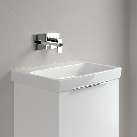Villeroy & boch Architectura Lavabo - 44,5x60cm - dessous rectifié - sans trou de robinet - blanc alpin SW1171045
