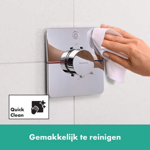 Hansgrohe Showerselect comfort q Thermostaat - inbouw - 1 functie - hoogglans chroom SW918828