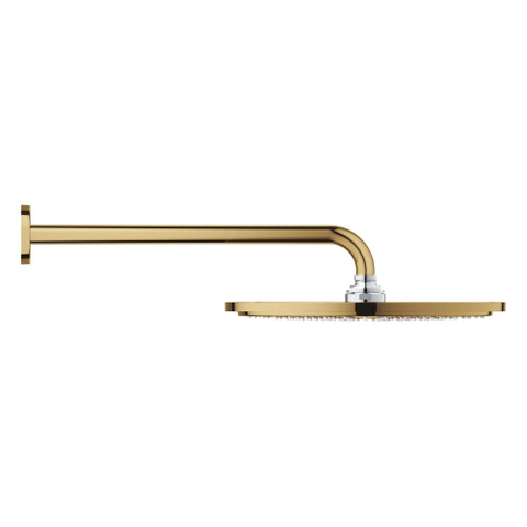 Grohe Rainshower Cosmopolitan 310 Hoofddouche - 31cm - 1 straalsoort - wandarm 38cm - cool sunrise (goud) SW98872