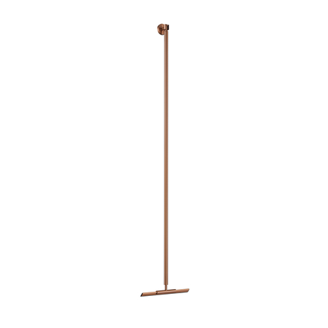 Fortifura Galeria Raclette de sol - 125cm - incl. support - brossé cuivre SW1482345