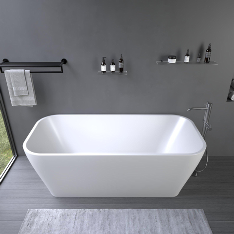 Ideavit Delia vrijstaand bad 170x80 acryl wit mat SW411971