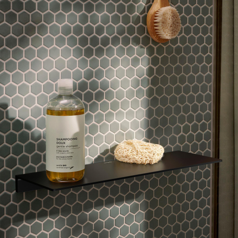 Hansgrohe AddStoris S planchet mat zwart SW1567183