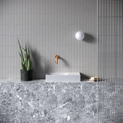 Clou Vale Lavabo - 38x19x7cm - trou de robinet pré-percé à droite - blanc mat SW636631