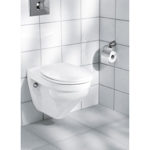 Villeroy & Boch O.novo /omnia classic closetzitting - met deksel - White Alpine (glans wit) 0102816