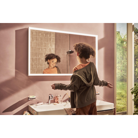 Hansgrohe Tecturis s Eengreeps wastafelkraan - 110 Fine - coolstart - zonder waste - hoogglans chroom SW918804