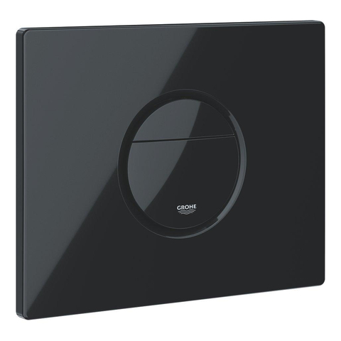 Grohe Nova cosmopolitan Plaque de déclenchement - 15.6x19.7cm - Noir brillant SW930338