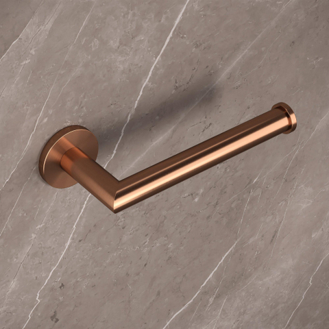 Brauer Copper Edition Toiletrolhouder - PVD - geborsteld koper SHOWROOMMODEL SHOW26702