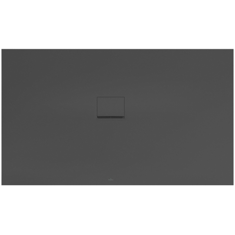 Villeroy & Boch Squaro infinity douchevloer - 170x100cm - Anthracite (grijs) SW480051