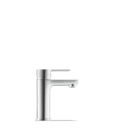 Duravit A.1 1 greeps wastafelmengkraan - 149x43x167mm - hoogglans chroom SW420699