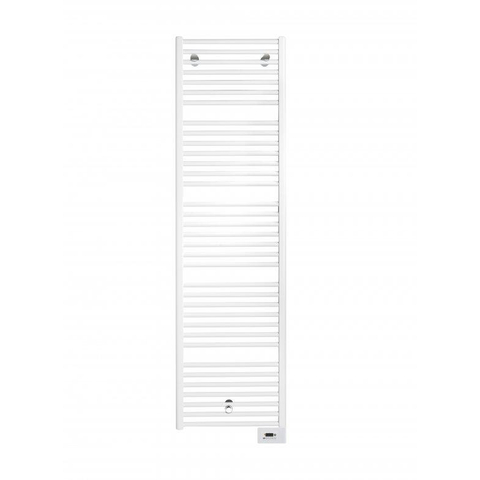 Vasco Iris HD-EL designradiator elektrisch recht horizontaal 1882x600mm, 1250W wit SW160417