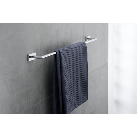 Duravit Karree Handdoekhouder - 80cm - hoogglans chroom SW55125