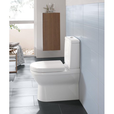Villeroy & Boch O.novo Compact Réservoir WC avec connexion latérale et derrière Blanc 0124176