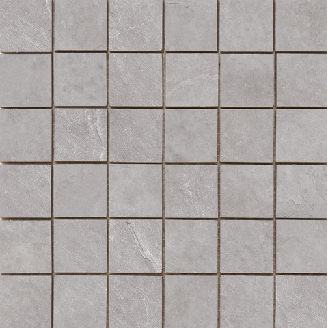 Terravito Allino Mozaïektegel - 30x30cm - 10mm - Greige mat SW1122758