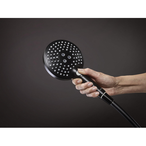 Hansgrohe Raindance Select S - select Regendoucheset - thermostaat - hoofddouche 24cm - mat zwart SW297615
