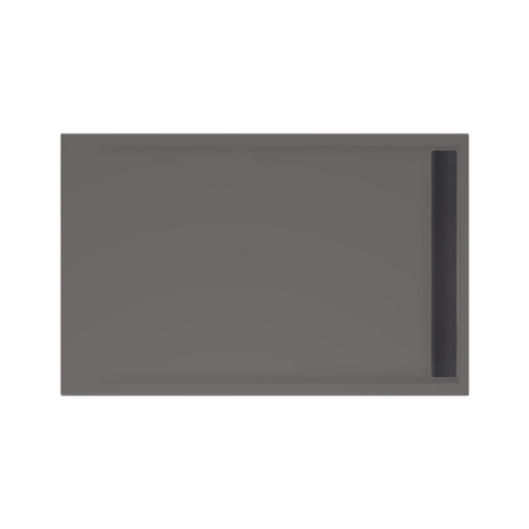 Xenz Easy Tray receveur de douche - 140x90x5cm - acrylique - sans cache-caniveau - anthracite SW379259