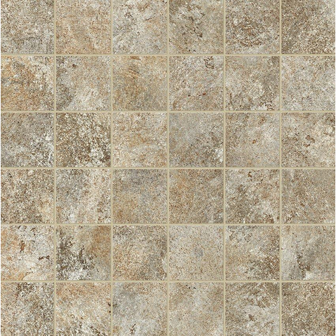 Terravito Elzino Mozaïektegel - 30x30cm - 9mm - Slate mat SW1119899