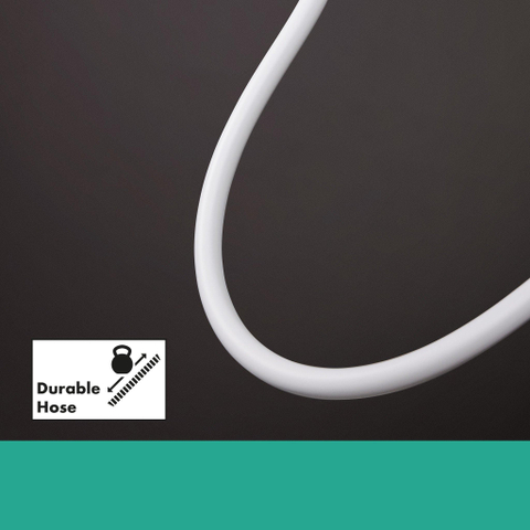 Hansgrohe Isiflex B - doucheslang - 160cm - mat wit SW297287
