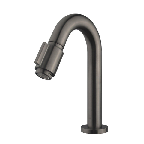 Wiesbaden Caral Victoria fonteinkraan 1/2" - PVD - gunmetal (antraciet) SW454678