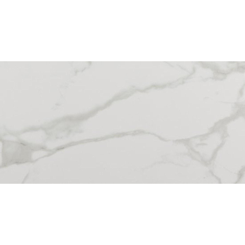Vtwonen Classic vloer- en wandtegel - 30x60cm - 10mm - gerectificeerd - R9 - marmerlook - mat white (wit) SW367707